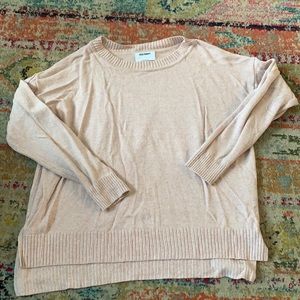 Spring / Fall Light Pink Sweater